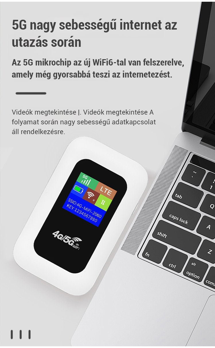 đ„ Ingyenes WIFI Ăștközben đ Ultrarövid 5G hĂĄlĂłzat đ 2500GB forgalom havonta đ Nincs havidĂj đ Nincs szerzĆdĂ©s đ Nincs szĂŒksĂ©g SIM-kĂĄrtyĂĄra.