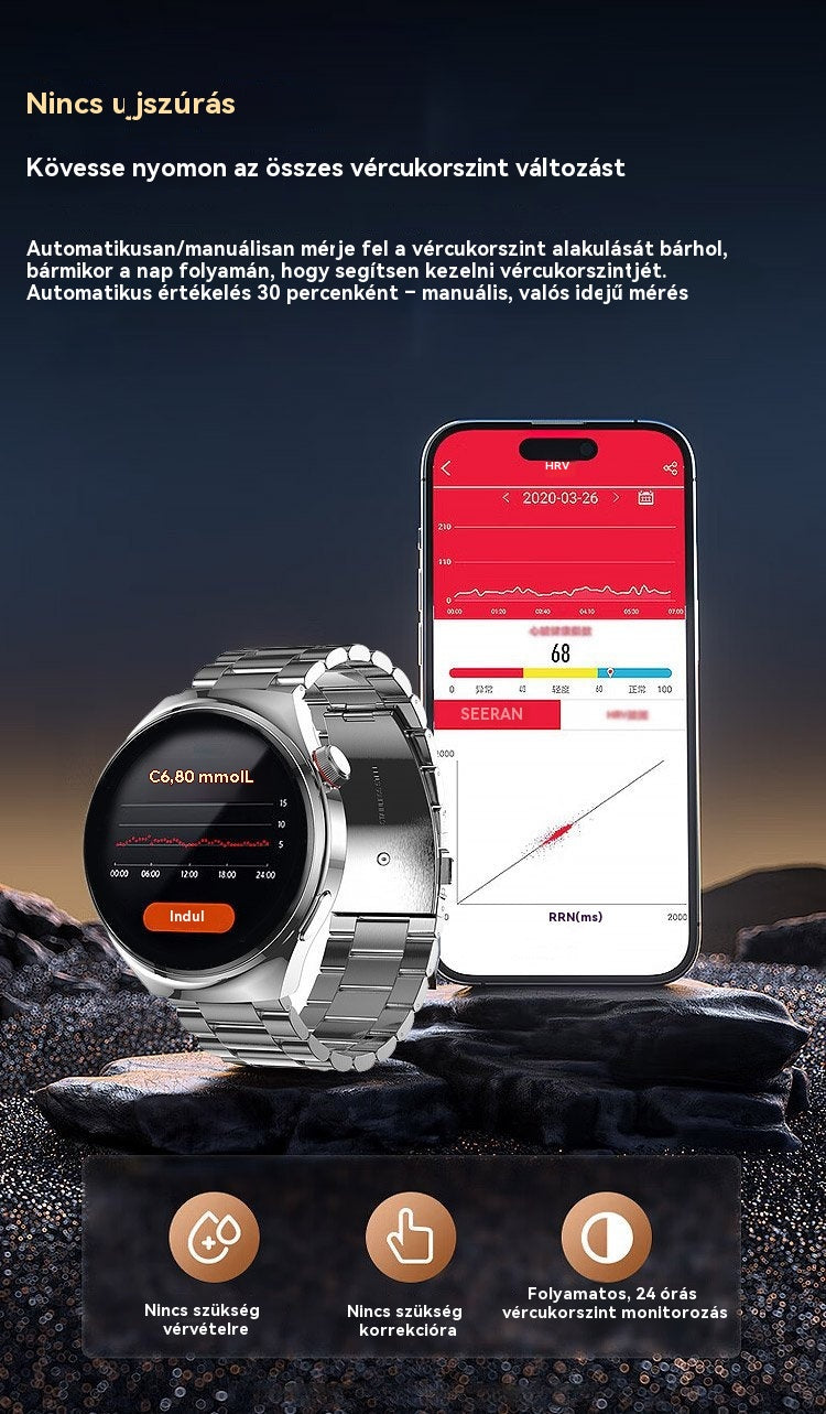 đHasznĂĄlja, mielĆtt kifizetnĂ©đRozsdamentes acĂ©l szĂj 24 ĂłrĂĄs vĂ©rcukorszint-ellenĆrzĆ okosĂłra HW4