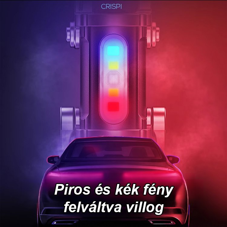 【Három az egyben többfunkciós】SOS vészhelyzeti lámpa zseblámpa