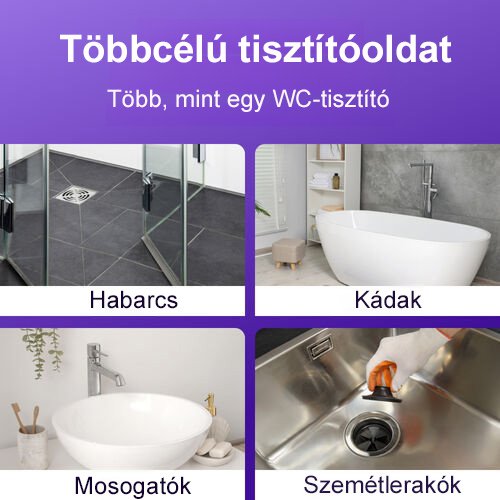 【Legkeresettebb】WC habtisztító