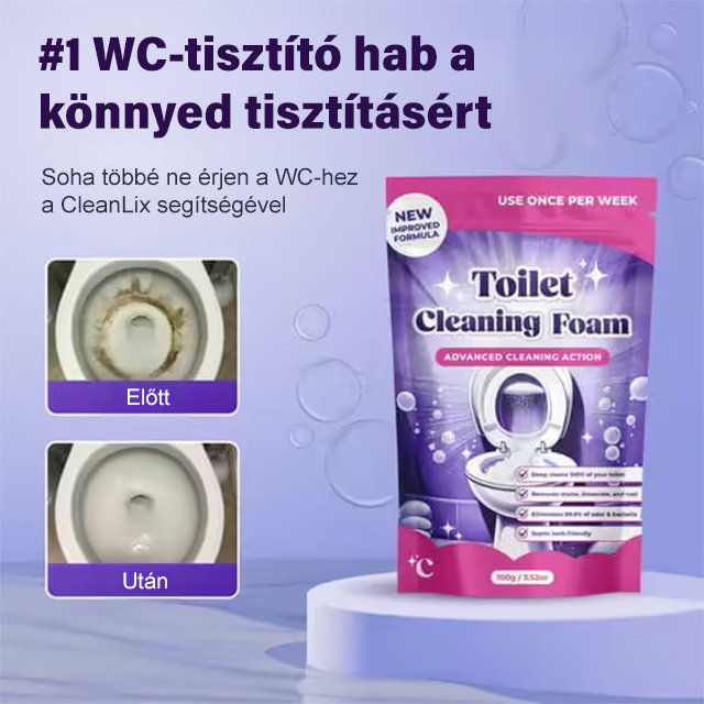 【Legkeresettebb】WC habtisztító