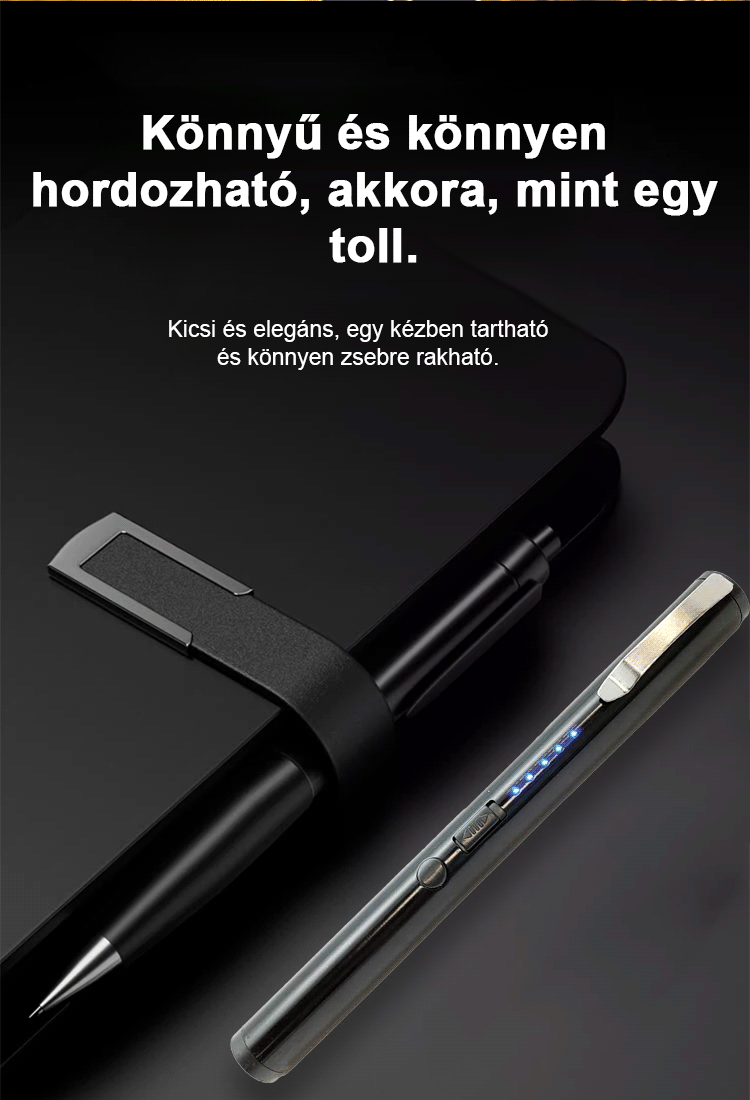 „Német Biztonsági Cég” toll zseblámpa