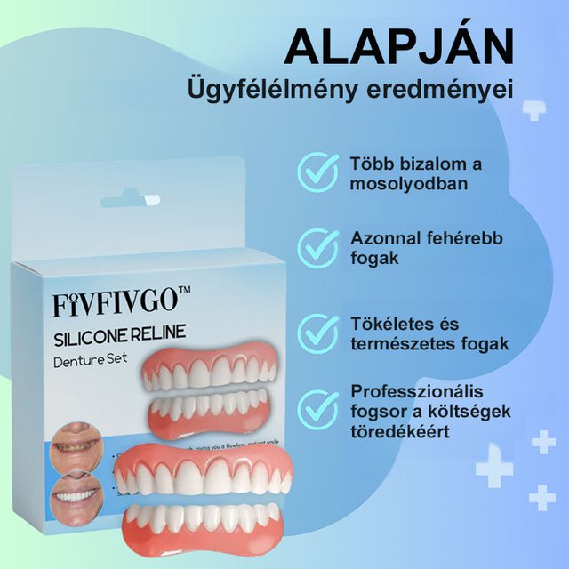 Tökéletes Mosoly Fogpótlás Készlet