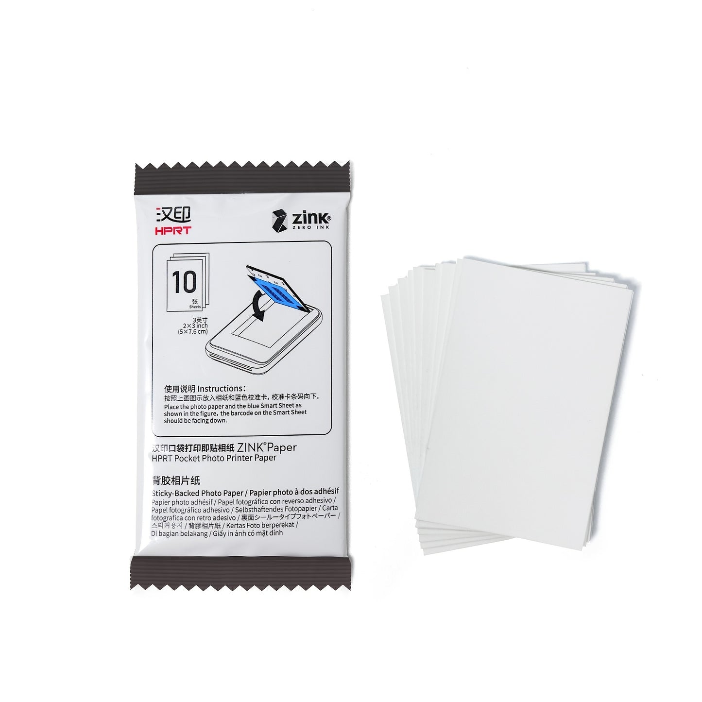 MT53 PRO fotópapír fotónyomtatókhoz, ragasztóval a ragasztáshoz (Meleg tippek: ez a termék nem tartalmaz nyomtatót, kérjük, ne vásároljon rosszat).