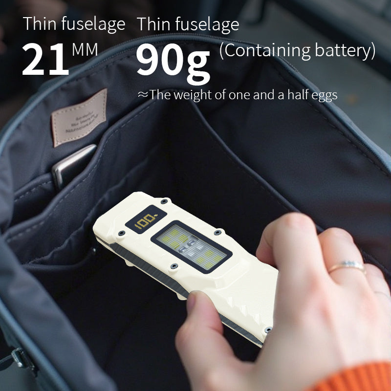 EDC Újratölthető Zseblámpa