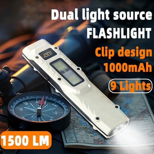 EDC Újratölthető Zseblámpa