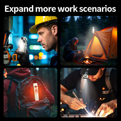 EDC Újratölthető Zseblámpa