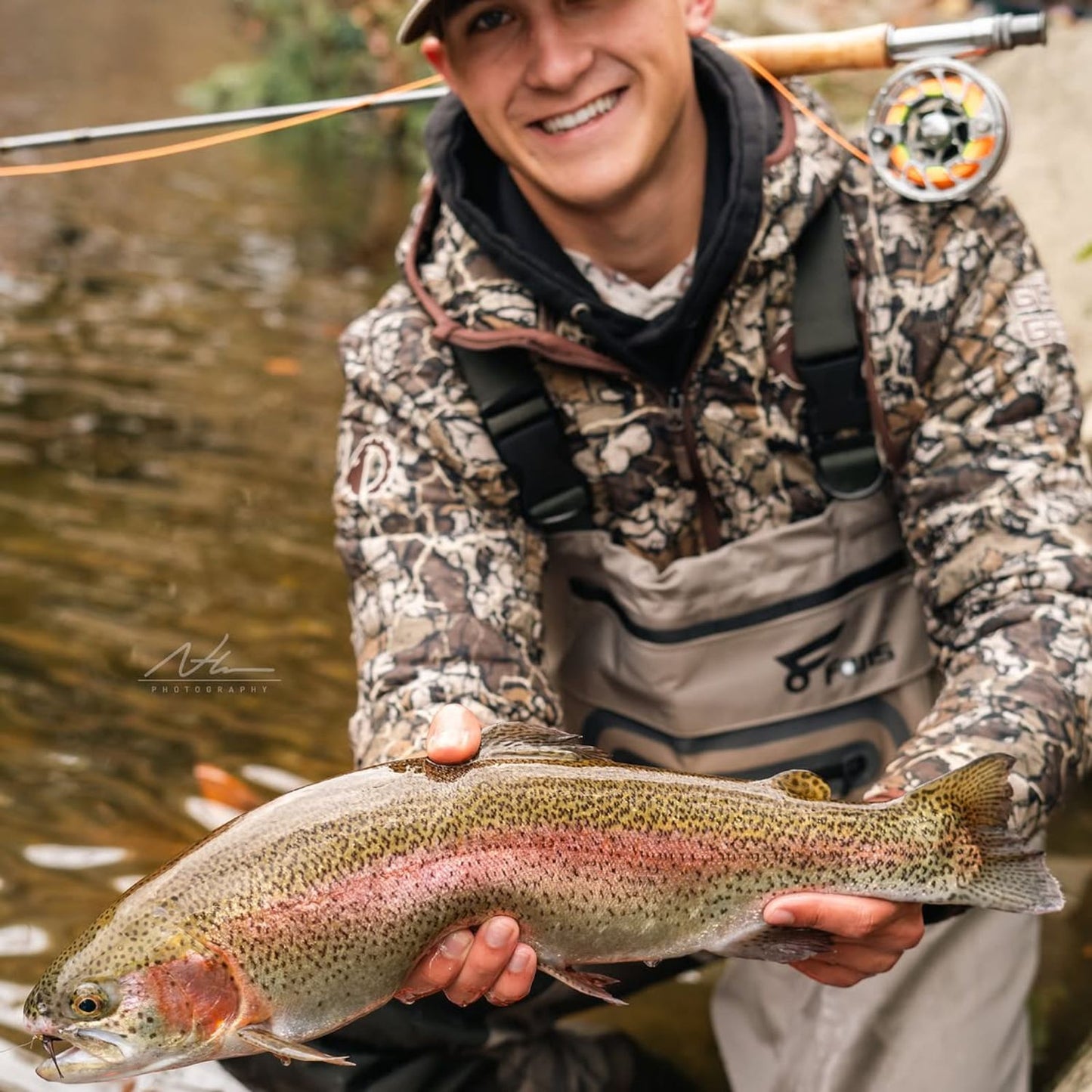 3 rétegű vízálló H-hátú neoprén harisnya láb horgászat Wader