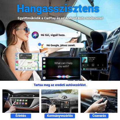 CarPlay, USB stick vezeték nélküli autós csatlakozáshoz Apple CarPlay és Android Auto használatával