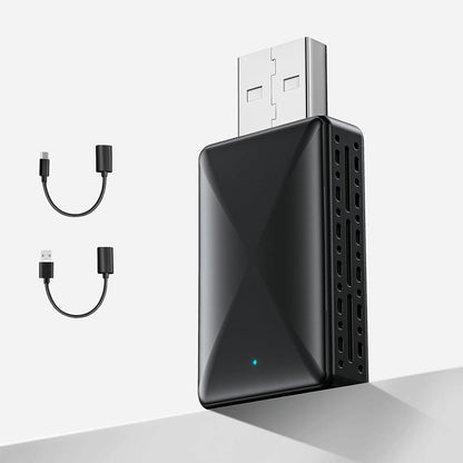 CarPlay, USB stick vezeték nélküli autós csatlakozáshoz Apple CarPlay és Android Auto használatával