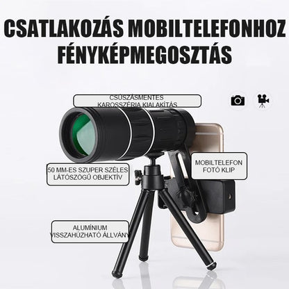 Egyszemes HD éjjellátó távcső