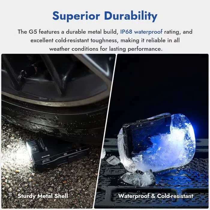 💥G900 PRO-EDC lámpa 40000 lumen