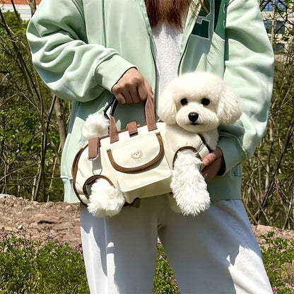 🐕🐈Hordozható, lélegző hátizsák háziállatok szállítására