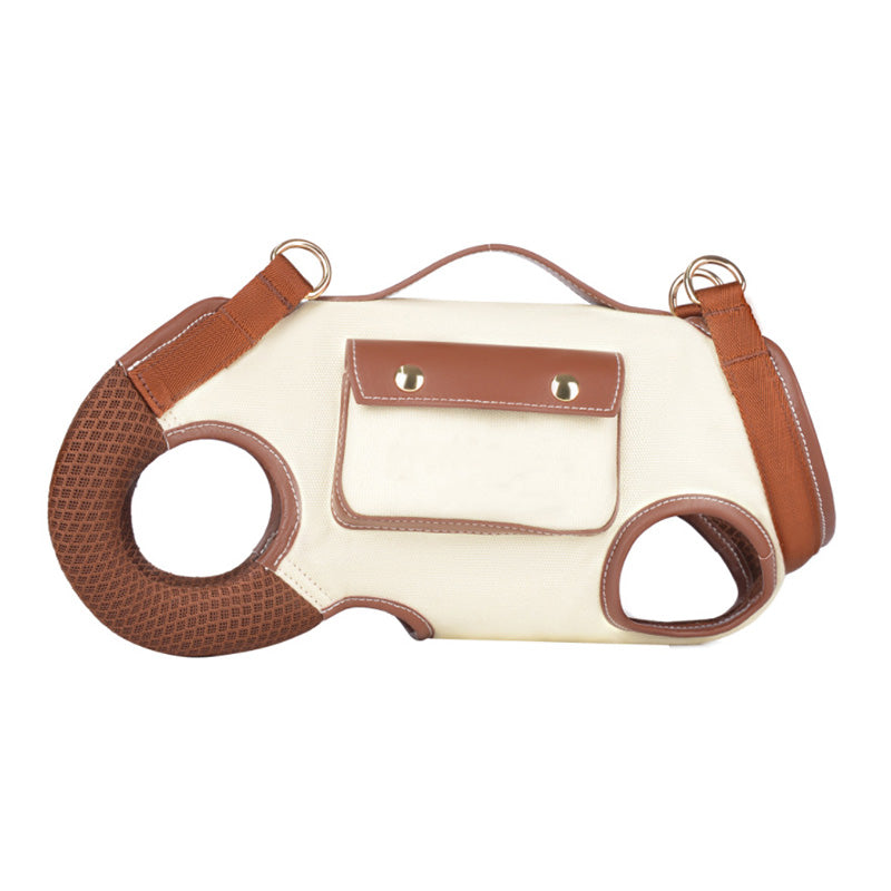 🐕🐈Hordozható, lélegző hátizsák háziállatok szállítására