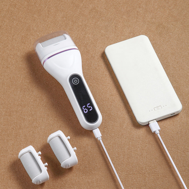 Hordozható elektromos lábkeményedés-eltávolító