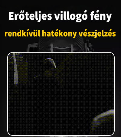 Két ív elektromos önvédelmi zseblámpa
