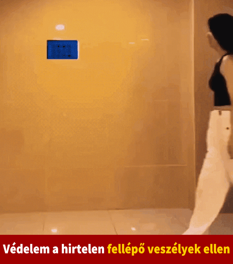 Két ív elektromos önvédelmi zseblámpa