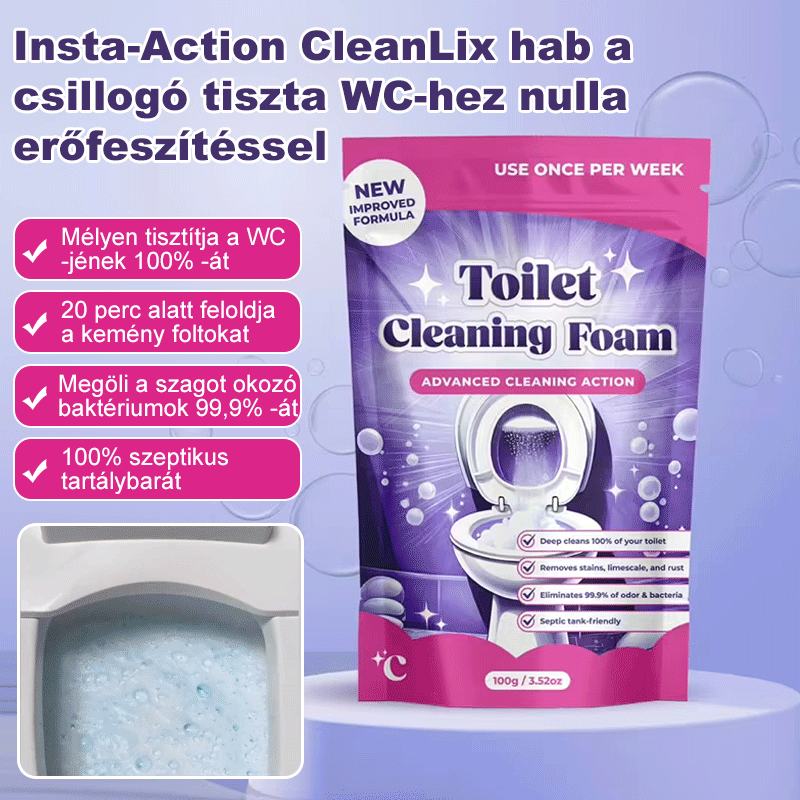 【Legkeresettebb】WC habtisztító