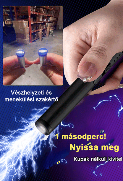 „Német Biztonsági Cég” toll zseblámpa