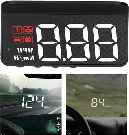 OBD2 HUD Car Head Up Display projektor projektor sebességmérő