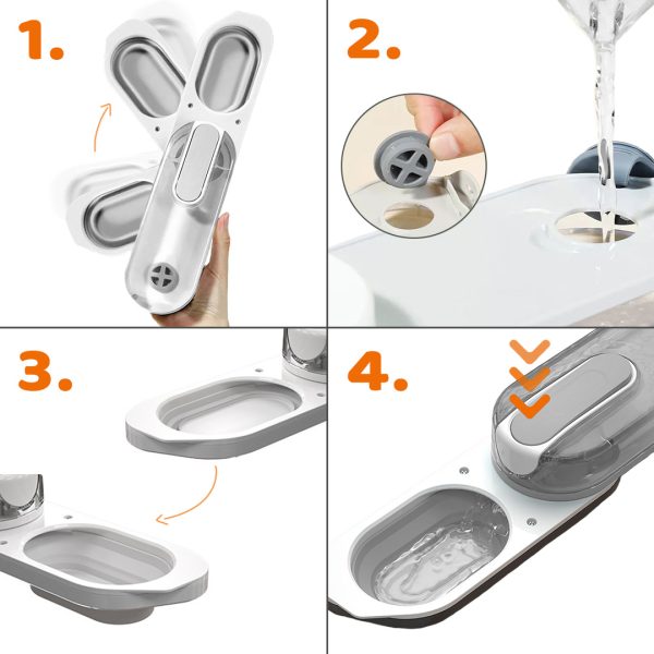 Pet Water Dispenser - Hordozható vizespalack kutyáknak