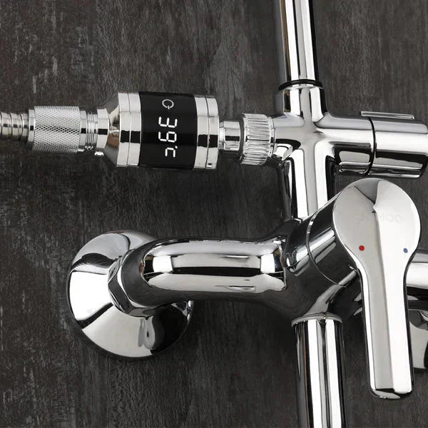 🚿🌡️ Zuhany hőmérő - Alkalmas időseknek és babaváróknak 👶💕