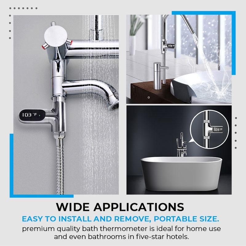 🚿🌡️ Zuhany hőmérő - Alkalmas időseknek és babaváróknak 👶💕