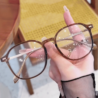 Divatos, ultra-tiszta, nagy keretes olvasószemüveg